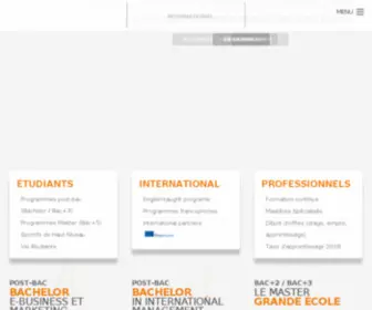 Brest-BS.com(Brest Business School) Screenshot