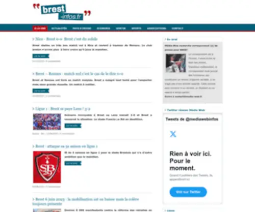 Brest-Infos.fr(Brest) Screenshot