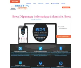 Brest-PC.fr(Dépannage informatique Brest) Screenshot