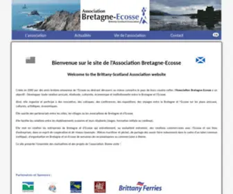 Bretagne-Ecosse.org(Association Bretagne) Screenshot