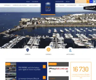 Bretagne-Info-Nautisme.fr(Bretagne info nautisme) Screenshot