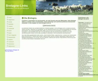 Bretagne-Links.de(Webseiten rund um die Bretagne) Screenshot