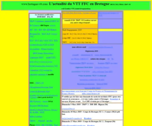 Bretagne-VTT.com(Index) Screenshot