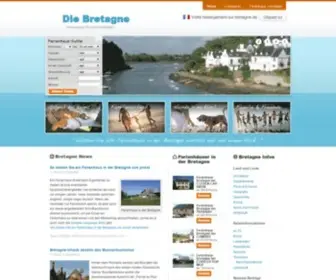 Bretagne.de(Ferienhäuser bretagne) Screenshot