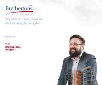 Brethertons.co.uk(Brethertons Solicitors) Screenshot