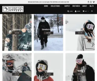 Brethren-Apparel.com(Brethren Apparel) Screenshot