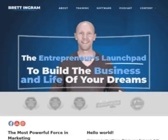 Brett-Ingram.com(Share Your Story) Screenshot