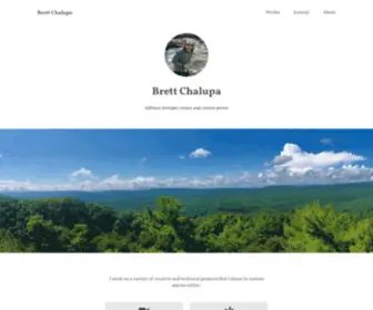 Brettchalupa.com(Brett Chalupa) Screenshot
