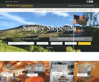 Brettelberg.com(Sunlight Mountain Ski Resort Slopeside Lodging) Screenshot