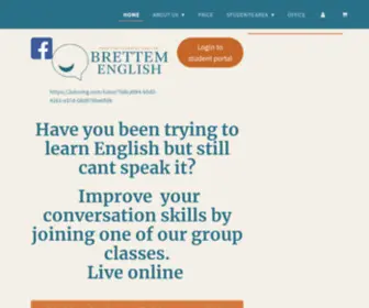 Brettemenglish.com(Brettem English) Screenshot