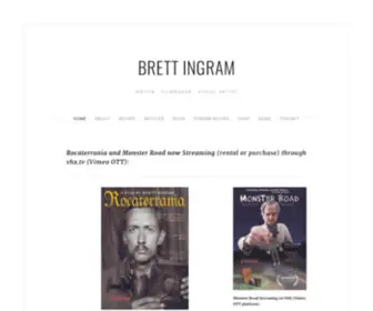 Brettingram.org(Brett Ingram) Screenshot