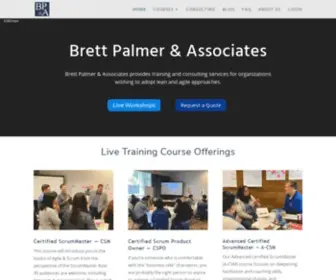 Brettpalmer.com(Brett Palmer & Associates) Screenshot