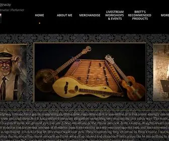 Brettridgewaymusic.com(Brettridgewaymusic) Screenshot