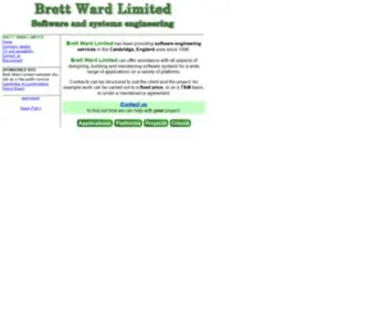 Brettward.co.uk(Brett Ward Limited) Screenshot