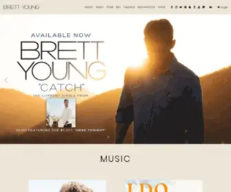 Brettyoungmusic.com(Brettyoungmusic) Screenshot