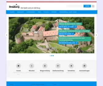 Breuberg.de(Breuberg im Odenwald) Screenshot