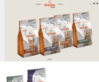 Brevaa.com(Pet Food Store) Screenshot