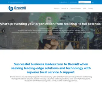 Brevall.com(Fort Worth Managed Technology Service Provider) Screenshot