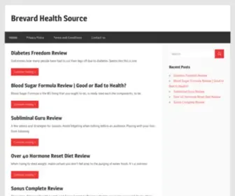 Brevardhealthsource.com(HealthSource) Screenshot