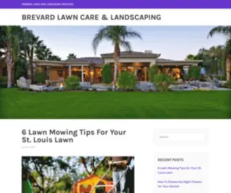 Brevardnightlife.com(Louis Lawn Care Company) Screenshot