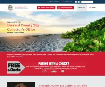 Brevardtc.com(Brevard County Tax Collector) Screenshot