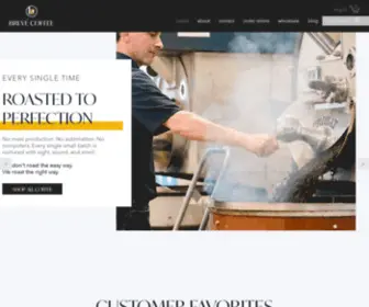 Brevecoffee.com(Specialty Coffee Roaster) Screenshot