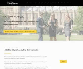 Brevia.co.uk(Public Relations and Public Affairs Agency) Screenshot