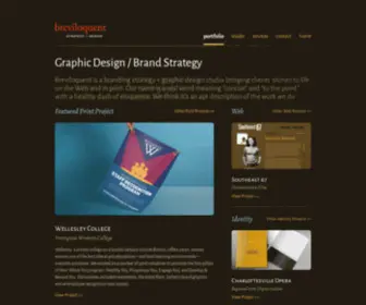 Breviloquent.com(Web design) Screenshot