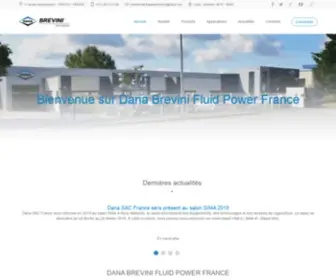 Brevinifluidpower.fr(Vente de matériel hydraulique et électronique pour professionnels) Screenshot