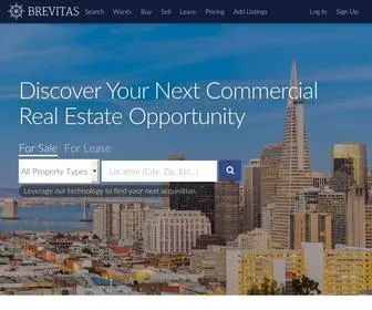 Brevitas.com(Discover Your Next Commercial Real Estate Opportunity) Screenshot