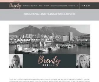 Brevitylaw.co.za(Brevity Law) Screenshot