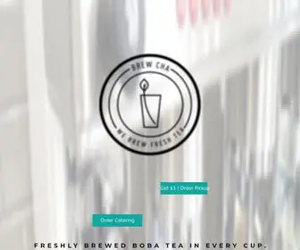 Brewchasf.com(Boba Tea) Screenshot