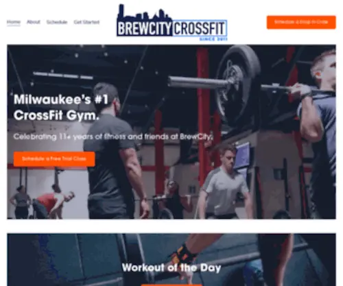 Brewcitycrossfit.com(BrewCity CrossFit) Screenshot