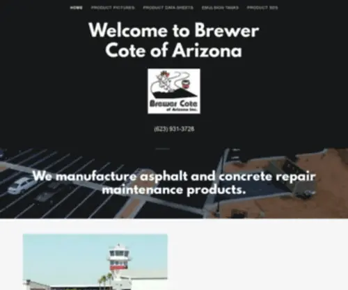 Brewercoteaz.com(Brewer Cote of Arizona) Screenshot
