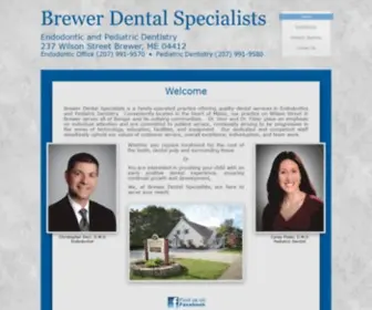 Brewerdentalspecialists.com(Brewer Dental Specialists) Screenshot