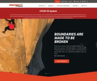 Brewerfitness.com(Treadwall® The original Rotating Wall for athletes &amp; climbers) Screenshot