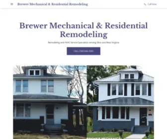 Brewermech.com(Brewer Mechanical & Residential Remodeling) Screenshot