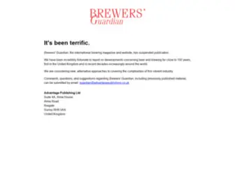 Brewersguardian.com(Brewers' Guardian) Screenshot