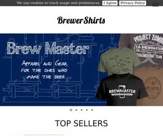 Brewershirts.com(Funny Beer Shirts) Screenshot