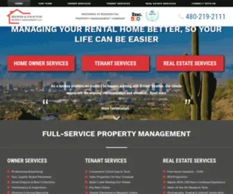 Brewerstrattonpm.com(Phoenix Property Management) Screenshot