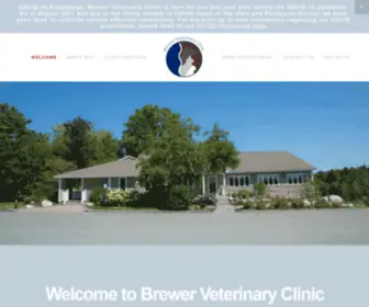 Brewervetclinic.com(Brewer Veterinary Clinic) Screenshot