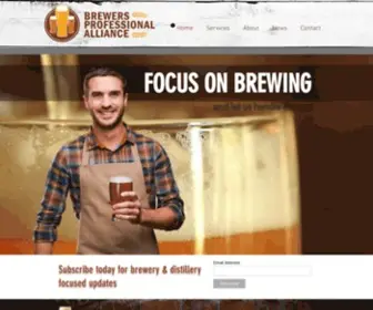 Brewerybiz.com(Brewers Professional Alliance) Screenshot