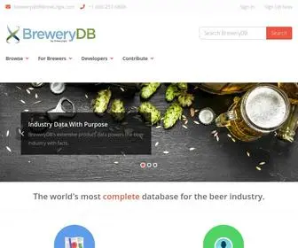 Brewerydb.com(Brewery) Screenshot
