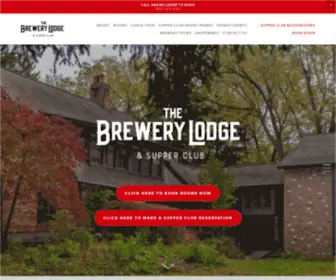 Brewerylodge.com(The Brewery Lodge) Screenshot