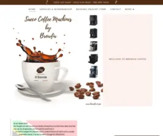 Brewfix.co.za(Saeco and Gaggia Sales & Repairs) Screenshot