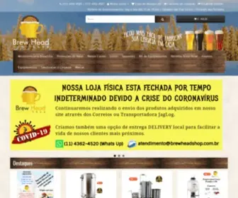 Brewheadshop.com.br(Brew Head Shop) Screenshot
