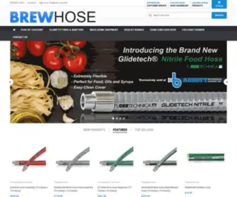 Brewhose.com(Brewers Hose & Sanitary Equipment) Screenshot