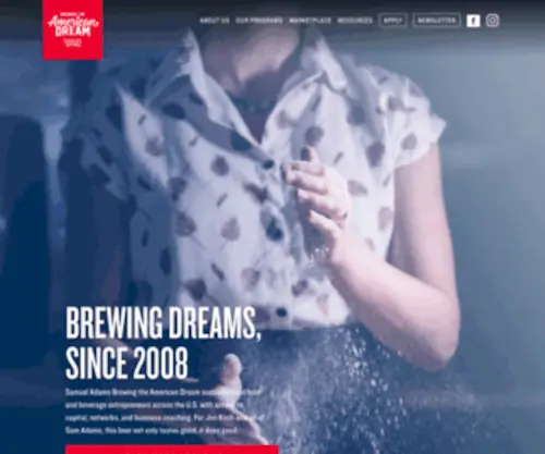 Brewingtheamericandream.com(Brewing The American Dream) Screenshot