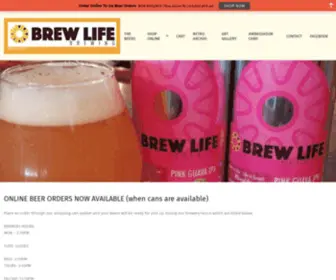 Brewlifebrewing.com(Brew Life Brewing) Screenshot