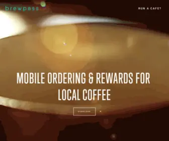 Brewpass.com(BrewPass is a mobile based order) Screenshot